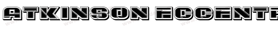 Atkinson Eccentric字体转换